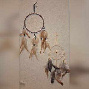 Bohemian Dreamcatchers with Feathers